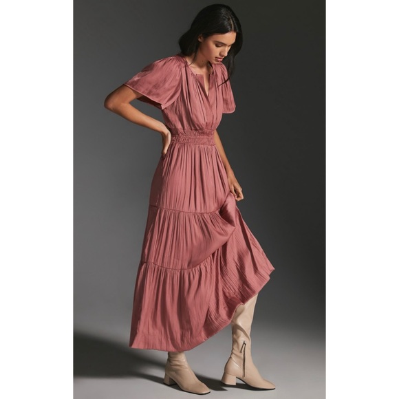Anthropologie Rose Somerset Maxi Dress - Picture 2 of 8